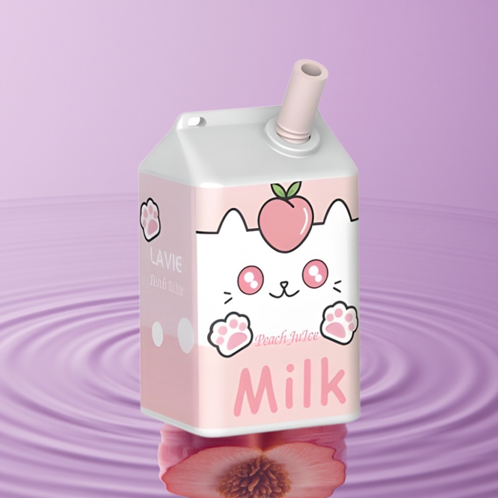 LAVIE Milk 7000 نَفث | 16مل عصير خوخ وحليب | 600mAh